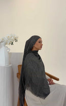 Ash - Crinkle Hijab