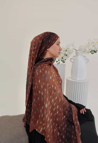 Fawn - Printed Hijab
