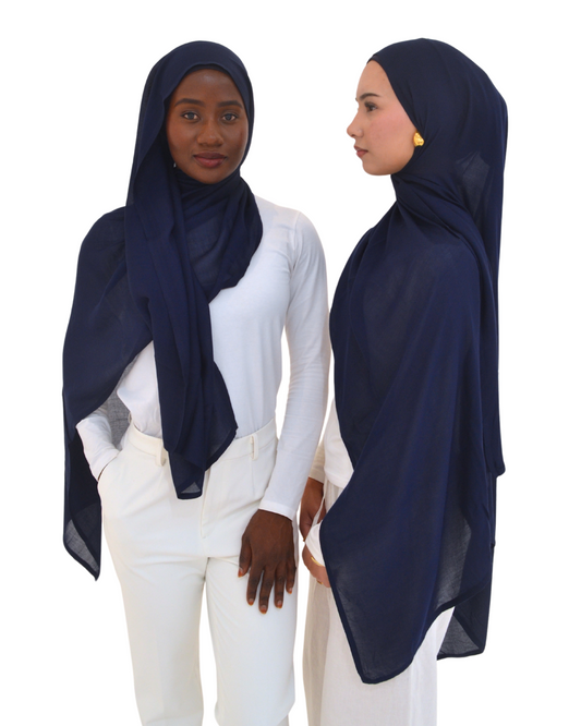 Navy - Functional Modal hijab Set