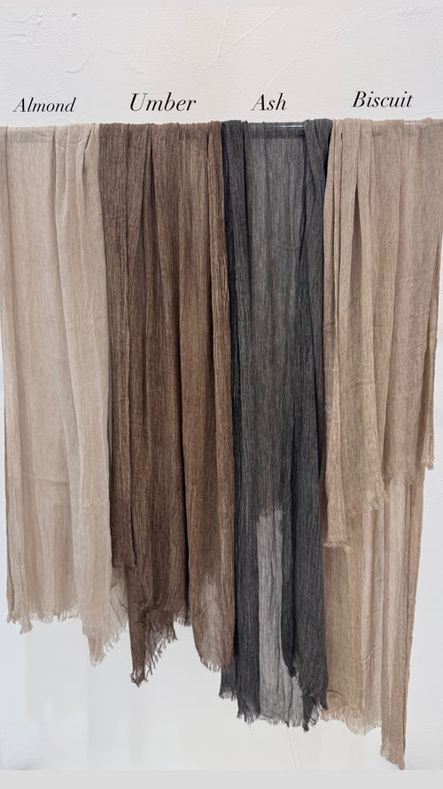 Umber - Crinkle Hijab