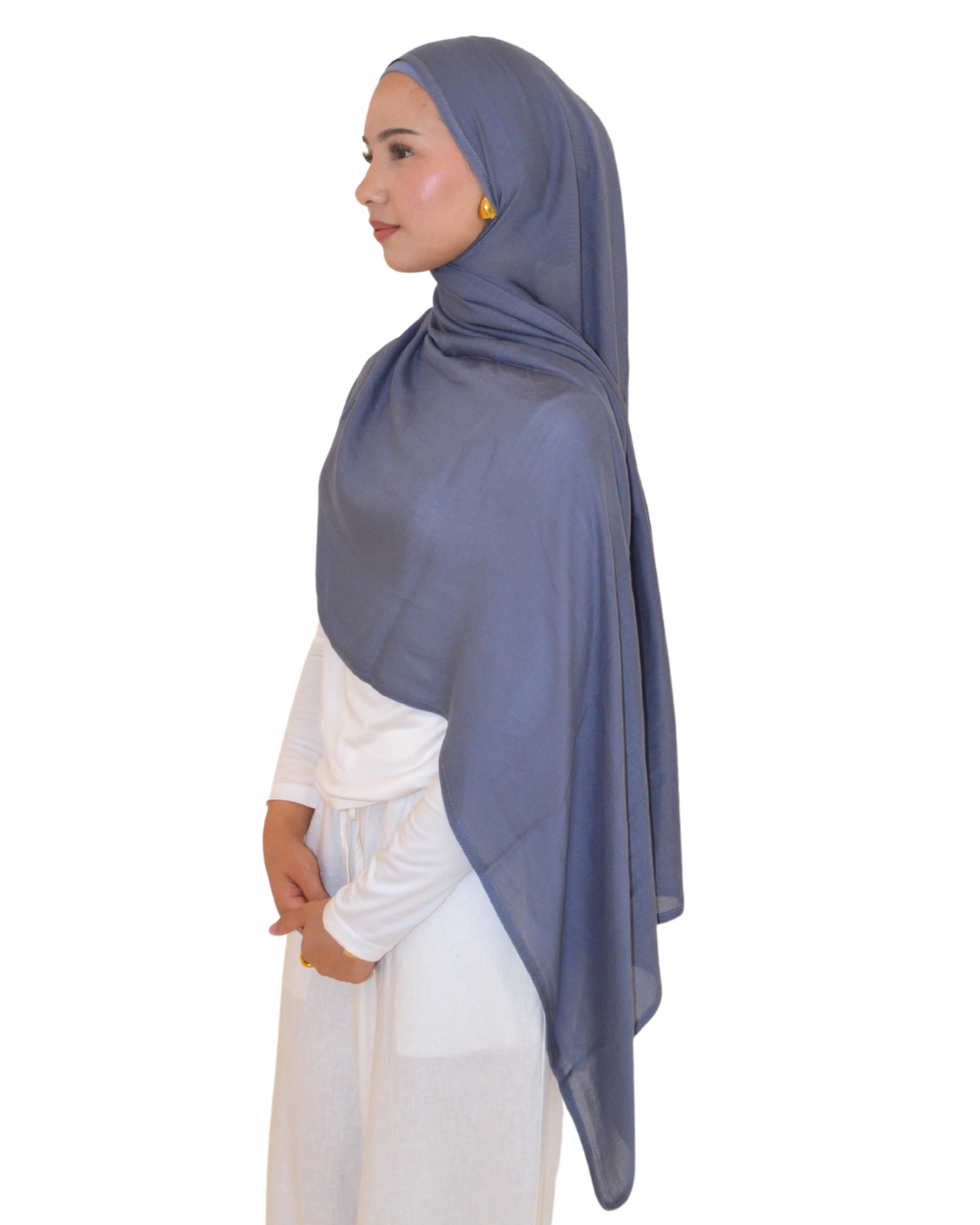 Steel Blue - Functional Modal hijab Set