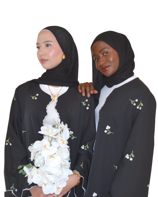 Warda Abaya - Black