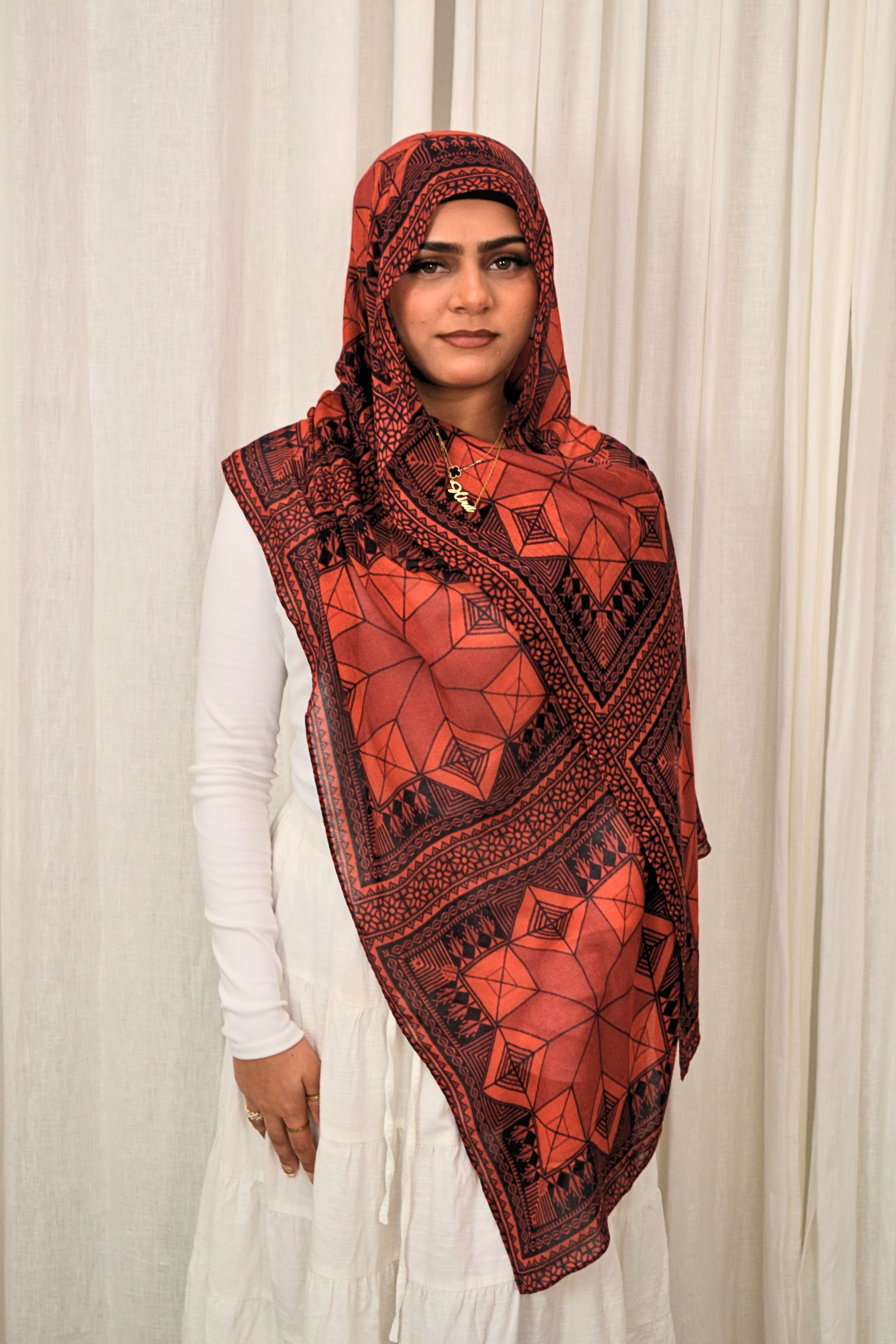 Tatreez - Printed Hijab