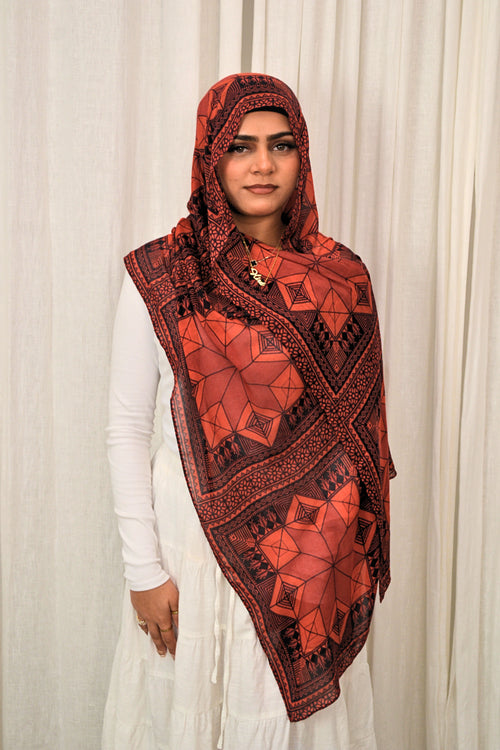 Tatreez - Printed Hijab