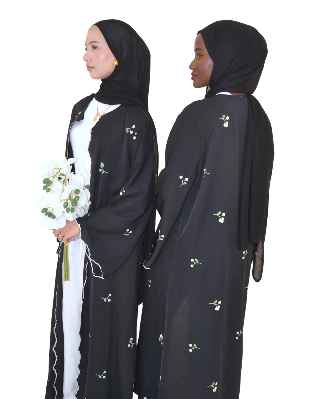 Warda Abaya - Black