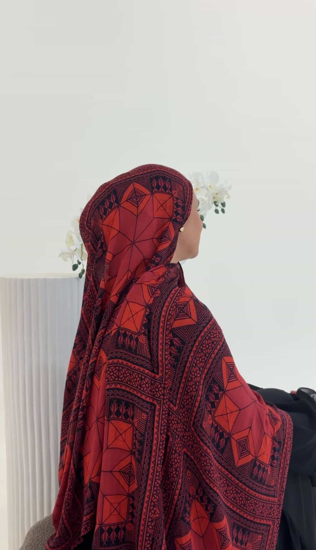 Tatreez - Printed Hijab