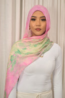 Abstract Smog - Printed Hijab