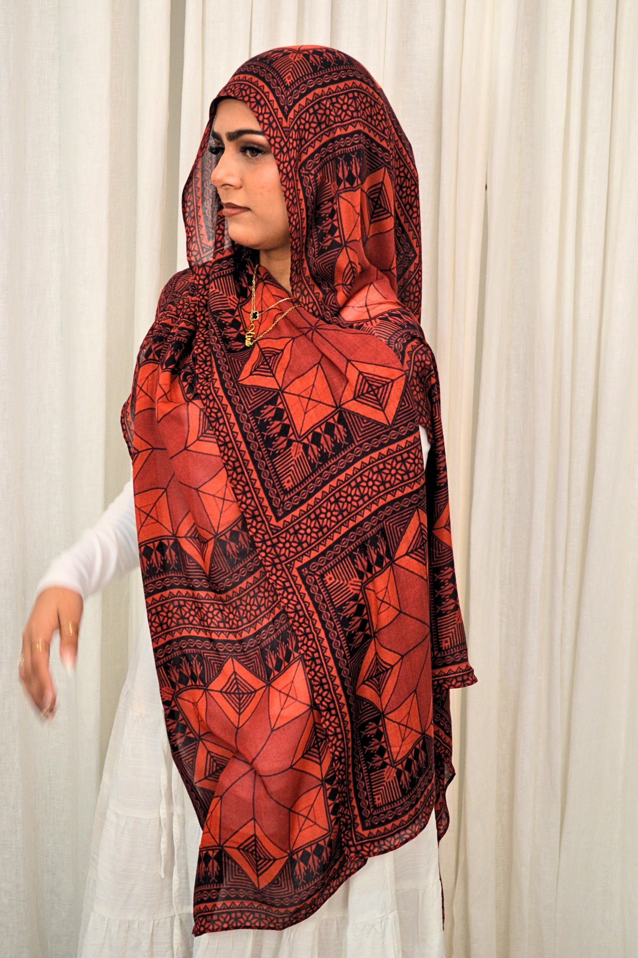Tatreez - Printed Hijab