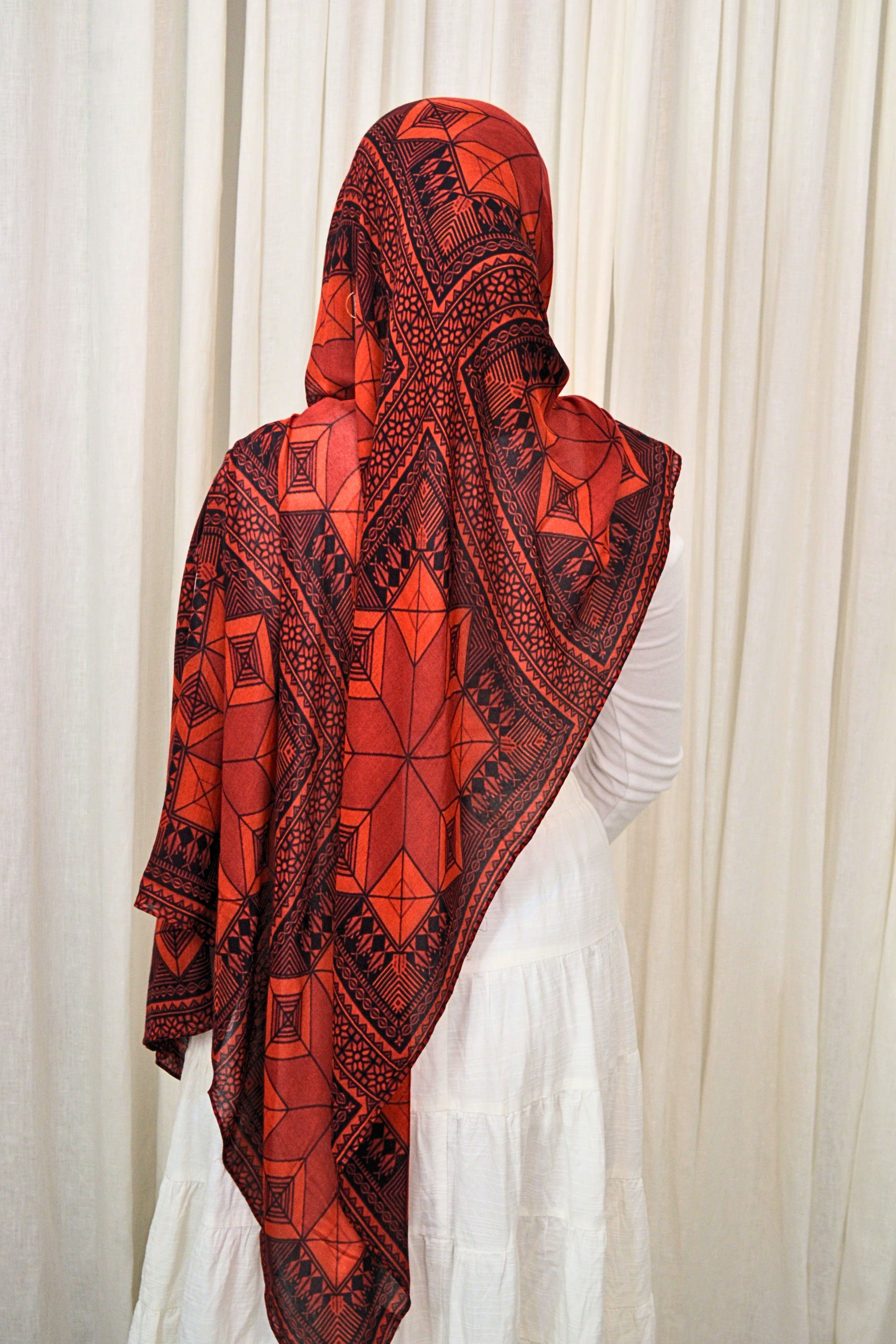 Tatreez - Printed Hijab