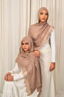 Fog - Lace Hijab Set