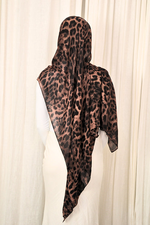 Leopard - Printed Hijab
