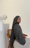 Ash - Crinkle Hijab