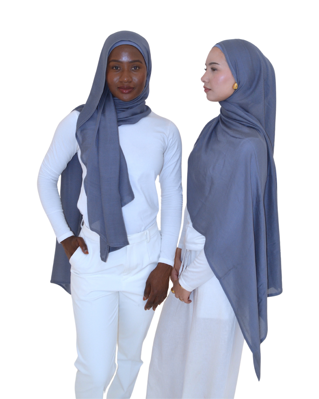 Steel Blue - Functional Modal hijab Set