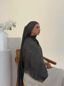 Ash - Crinkle Hijab