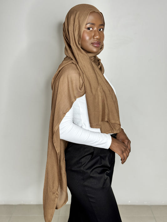 Latte  - Modal hijab Set