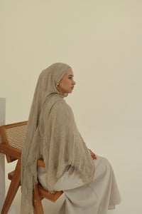 Biscuit - Crinkle Hijab