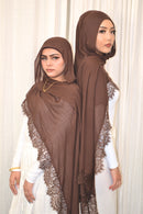 Expresso - Lace Hijab Set