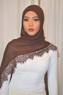 Expresso - Lace Hijab Set