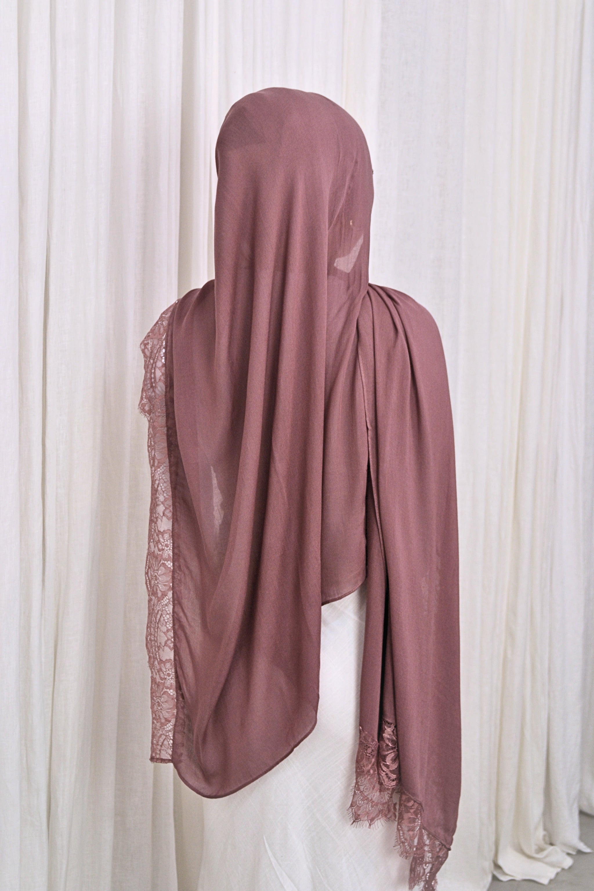 Orchid - Lace Hijab Set